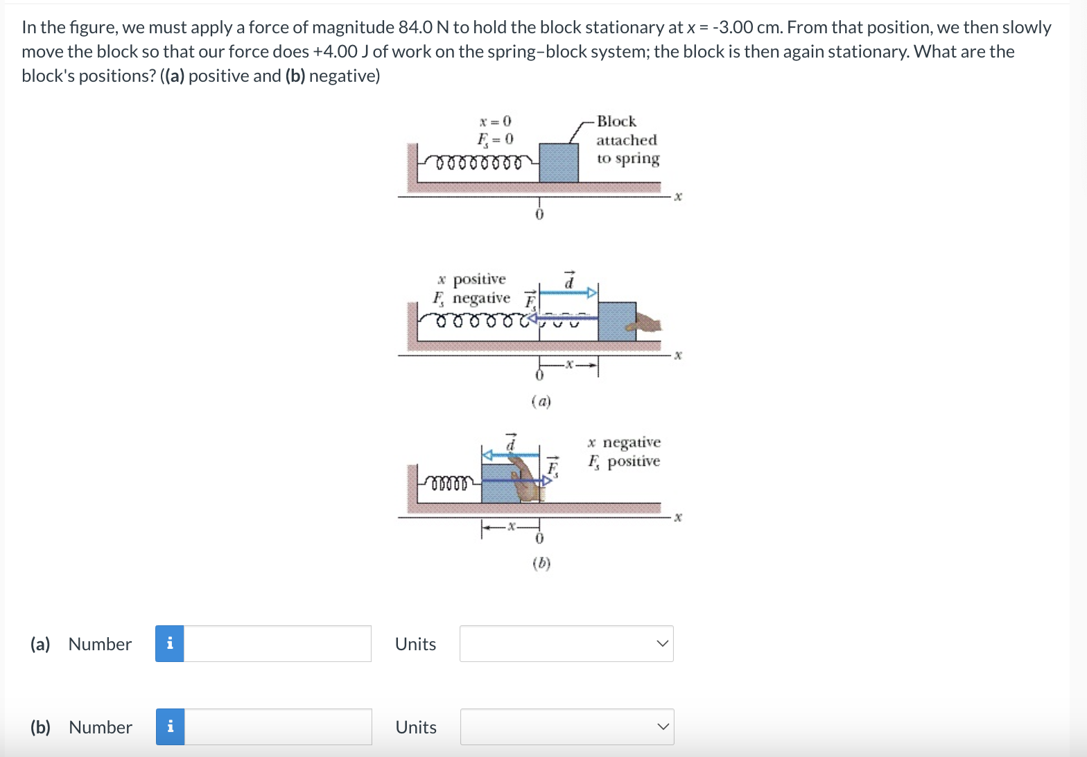 F a of magnitude 86.0 N is applied to a 6.0 kg