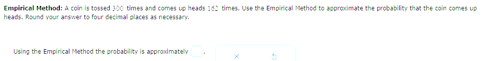 number. less than 1 10Assume that a coin is tossed twice. The