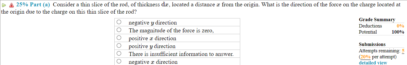 axis with the near side a distance d from the origin. A