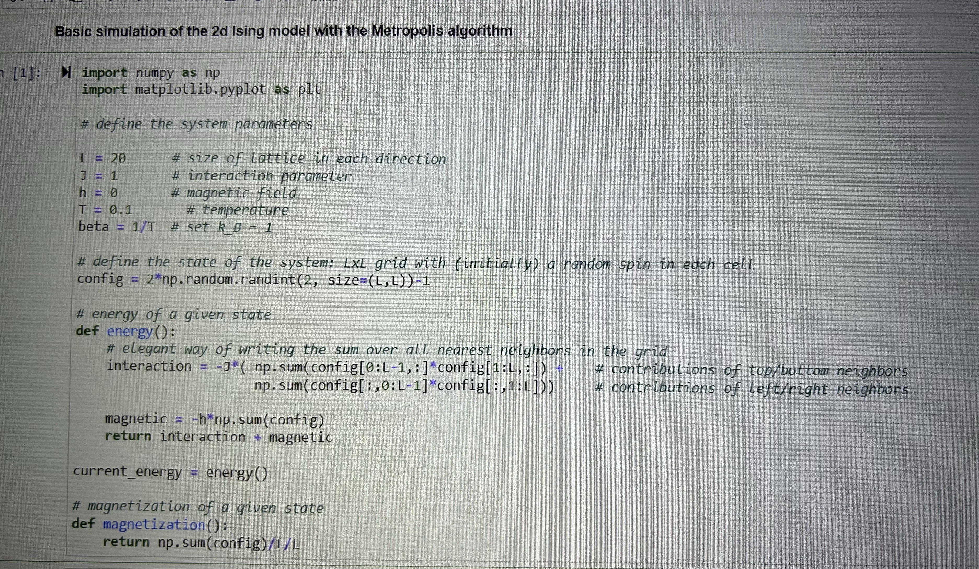 Can I get the python programs for each of these computational physics