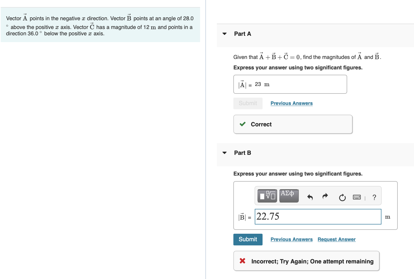 (> Review Find the direction and magnitude of the vectors. You may