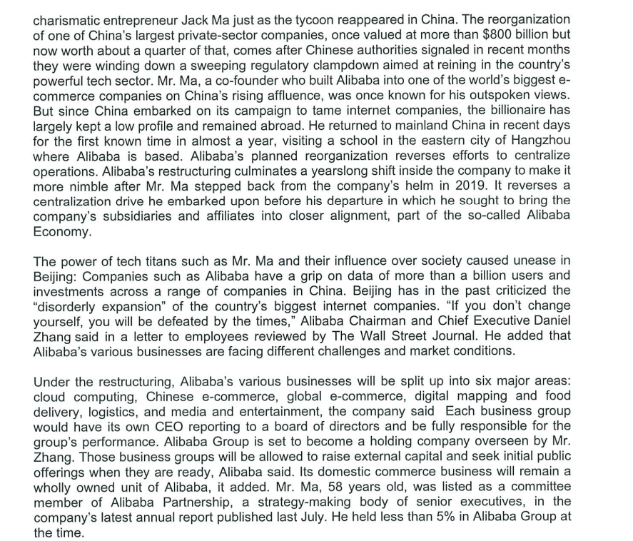 to Split Into Six Groups and Explore [PCs in 21 Departure From