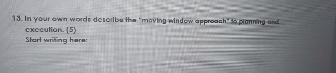 Kindly assist with answer for the question below 13. In your own