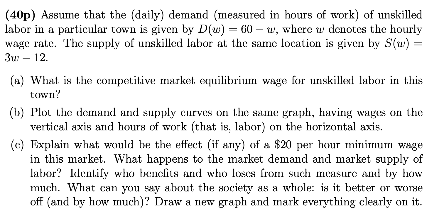 I need some help working through this review (40p) Assume that the