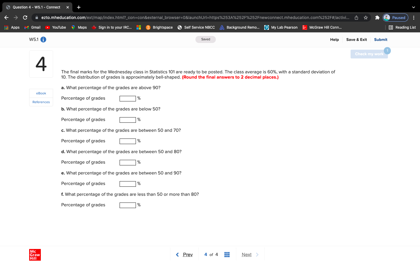 Conn. Reading List W5.1 i Saved Help Save & Exit Submit Check
