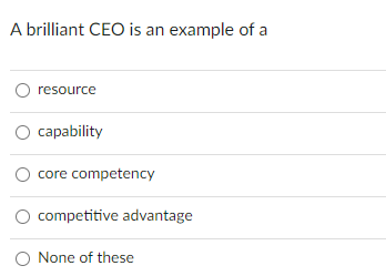 Emergence of process and technological innovations O All of these O None