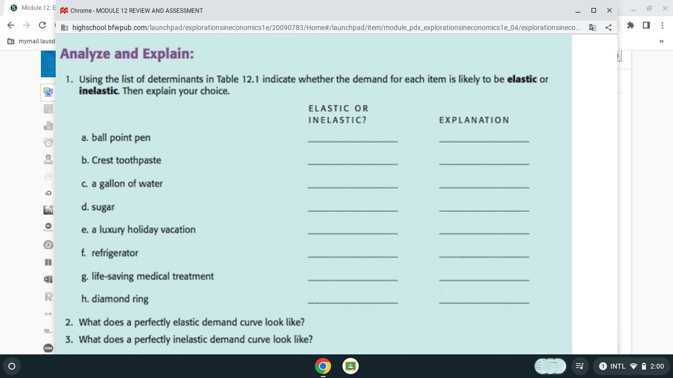 school and complete a degree program. 2. You decide not to go