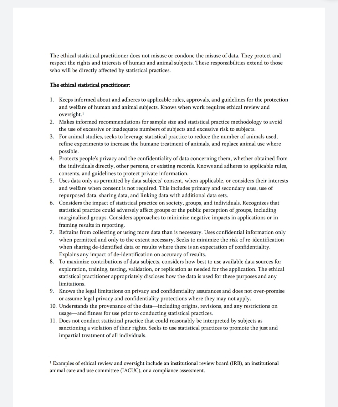 otherwise where data is collected and is used to provide results that