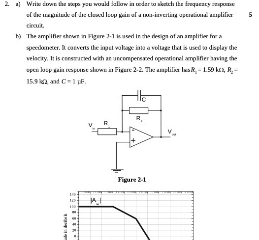  2. a) Write down the steps you would follow in order