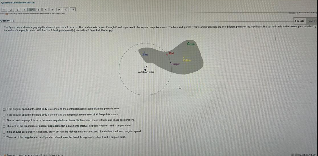 Question Completion Status: 1 2 3 4 6 7 8 9