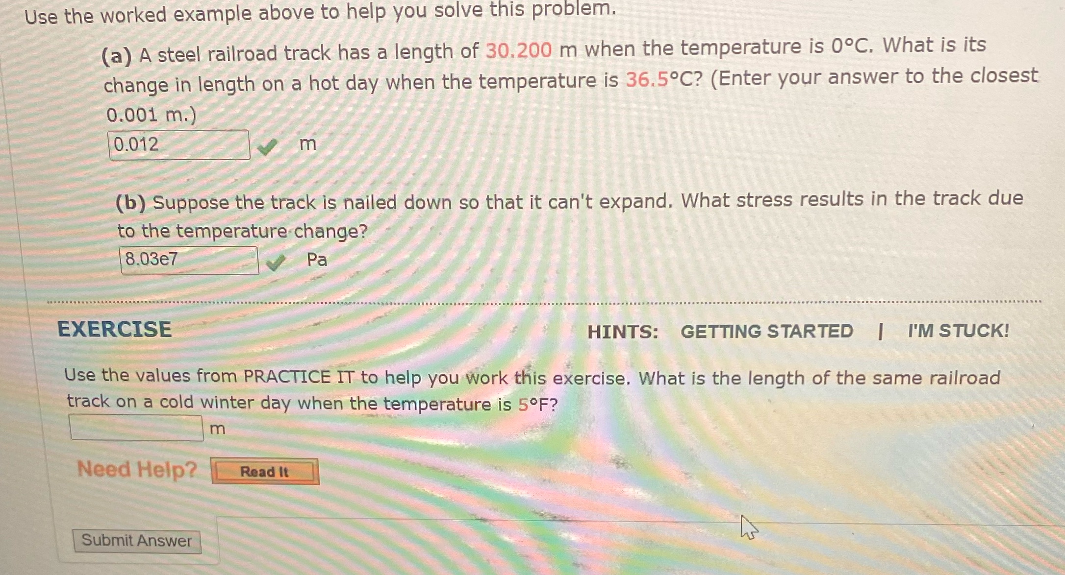 Use the worked example above to help you solve this problem.