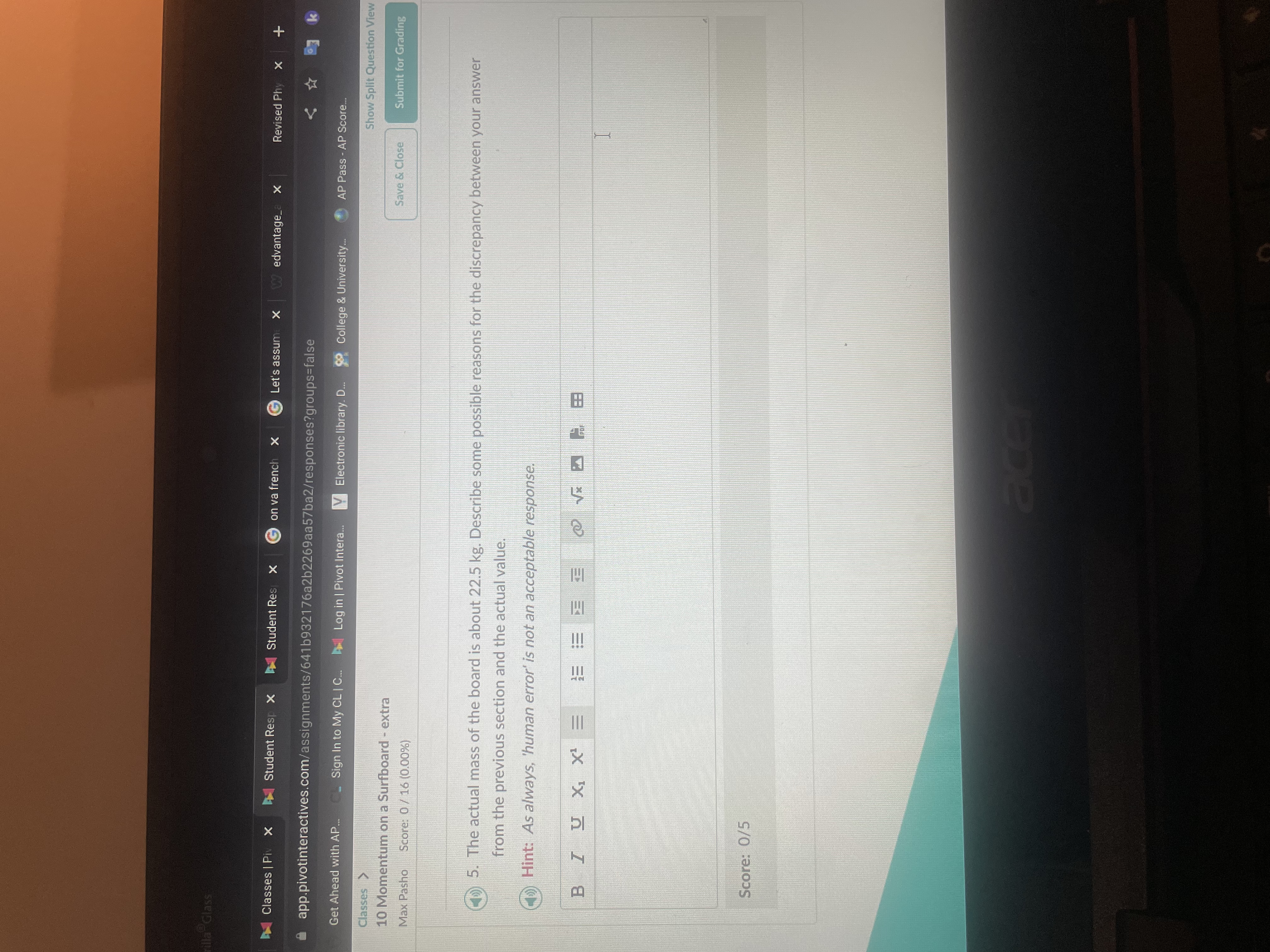 CL | C.. Log in | Pivot Intera.. M Electronic library. D...