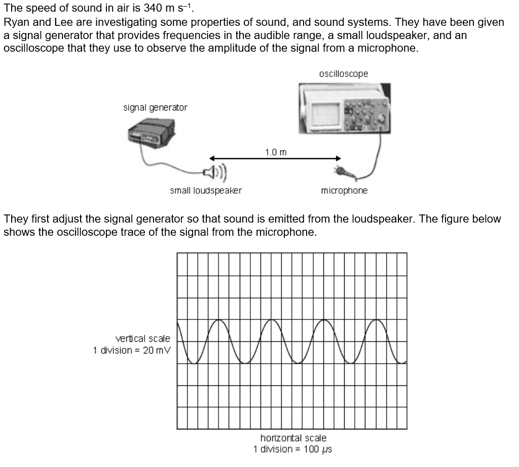 can you solve with working out this physics question on waves? The