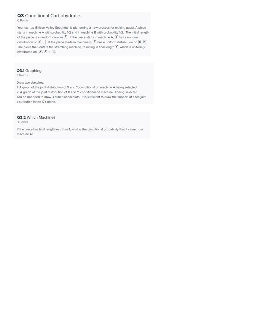 Please walk me through your steps for this problem. Q3 Conditional Carbohydrates