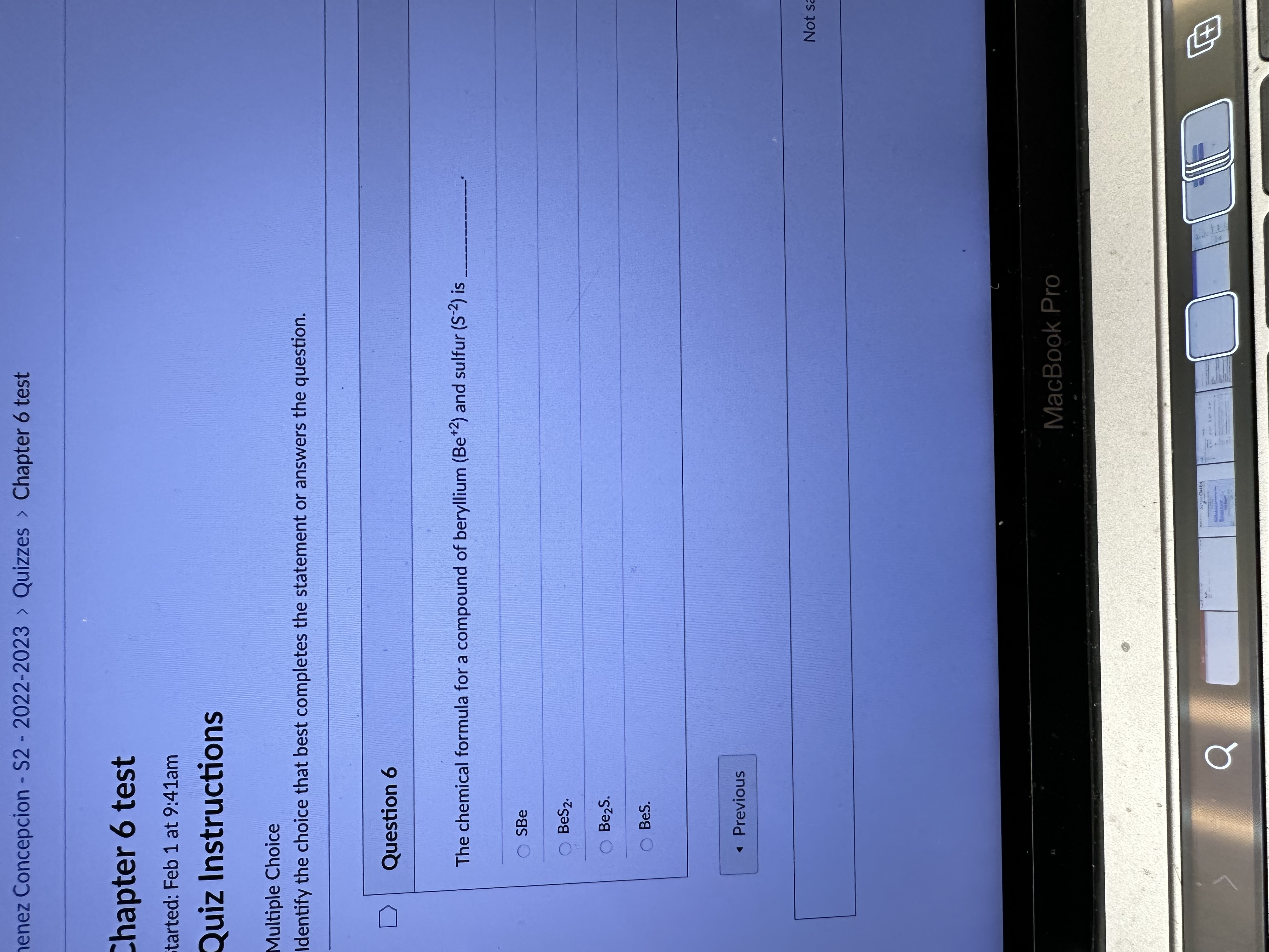 question. Question 7 How many dots does the atom of Lithium (Li)