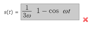 cos2(t). Find its position functions=f(t)iff(0) = 0.Find s(t). I've tried multiple answers