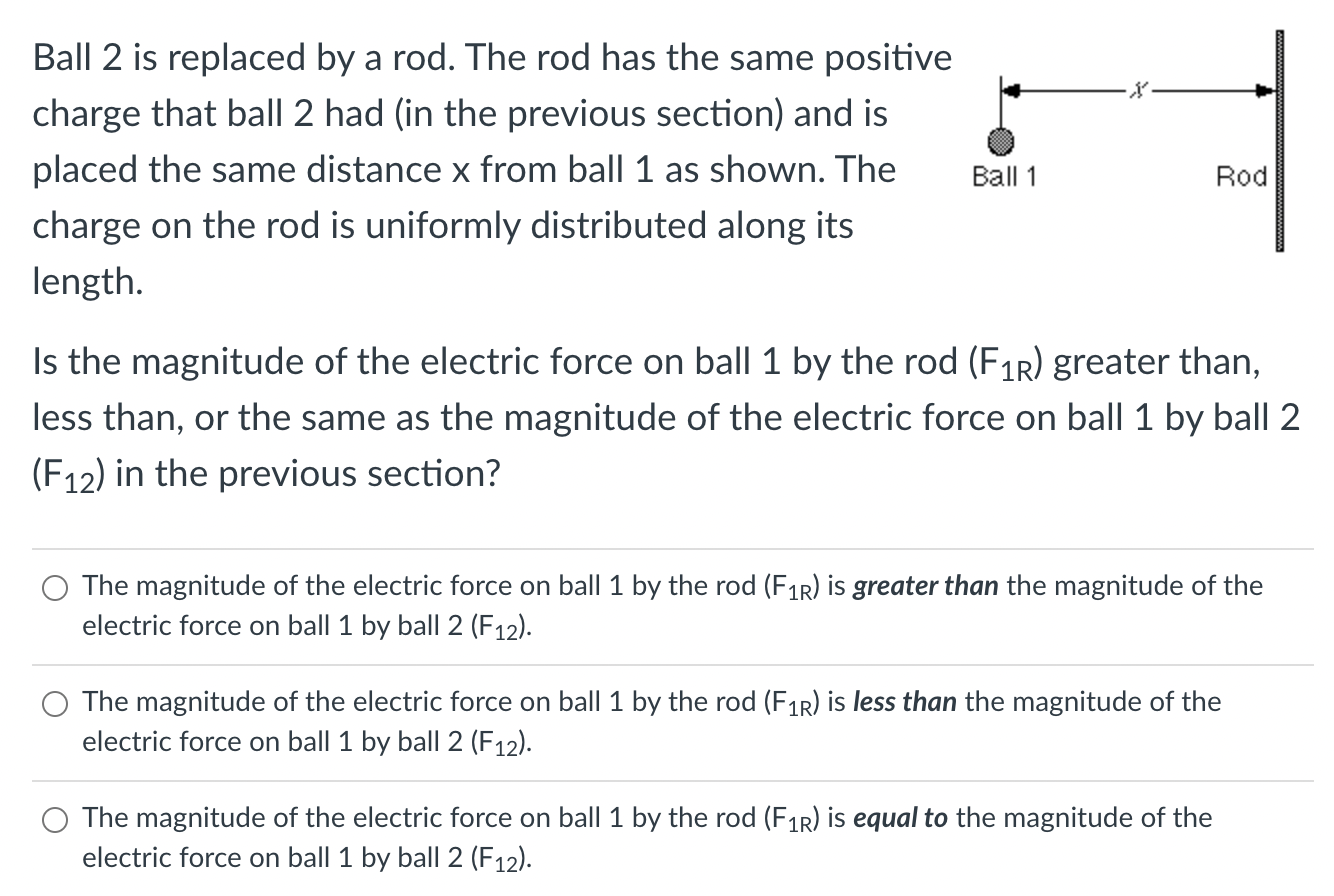 is less than the magnitude of the net force on B. O