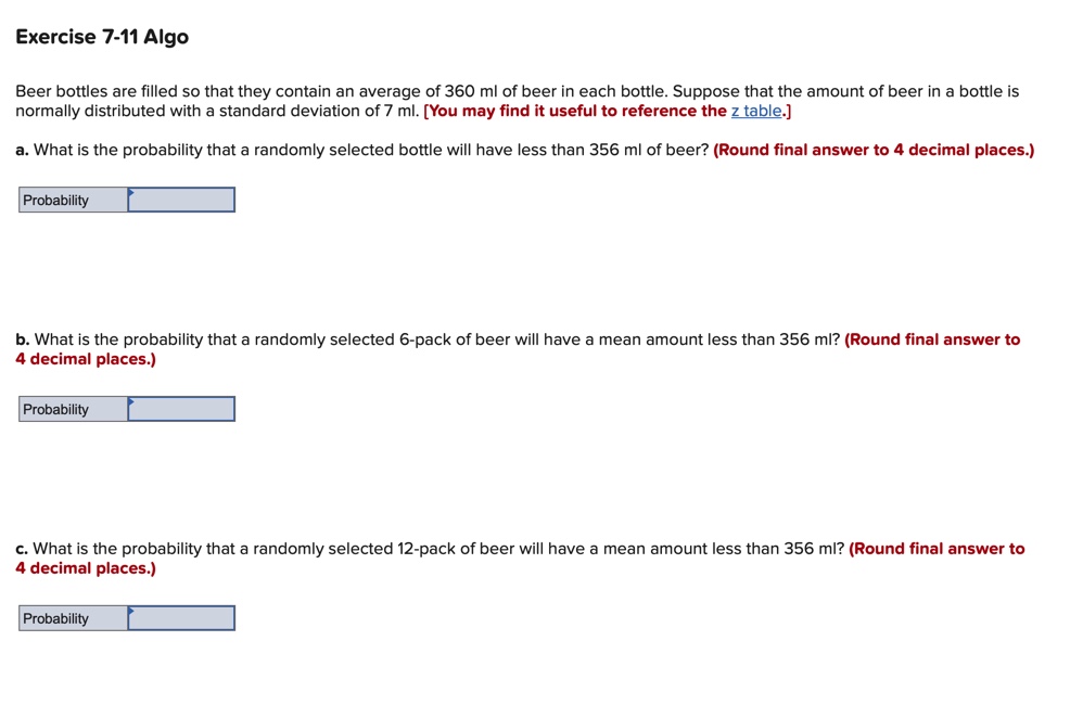 with mean ti= 71 and standard deviation o= 5.9. [You may nd
