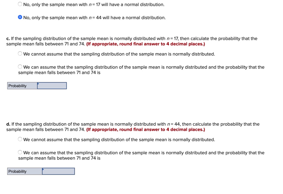 it useful to reference the 2 table] a. Is the sampling distribution