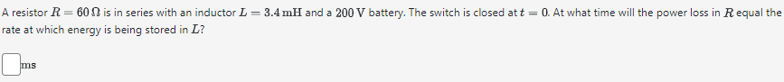 what is R? b) In an LR circuit, the current rises to