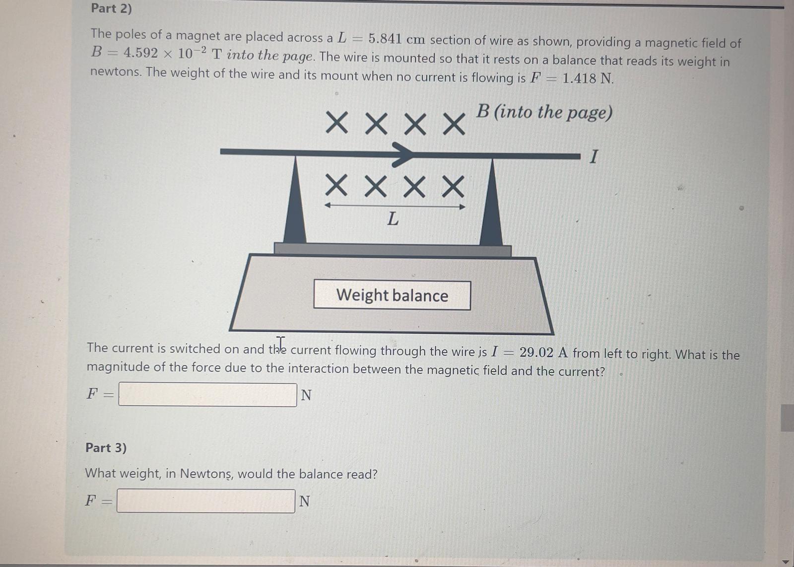 allowed to rotate freely, it aligns itself with the Earth's magnetic field.