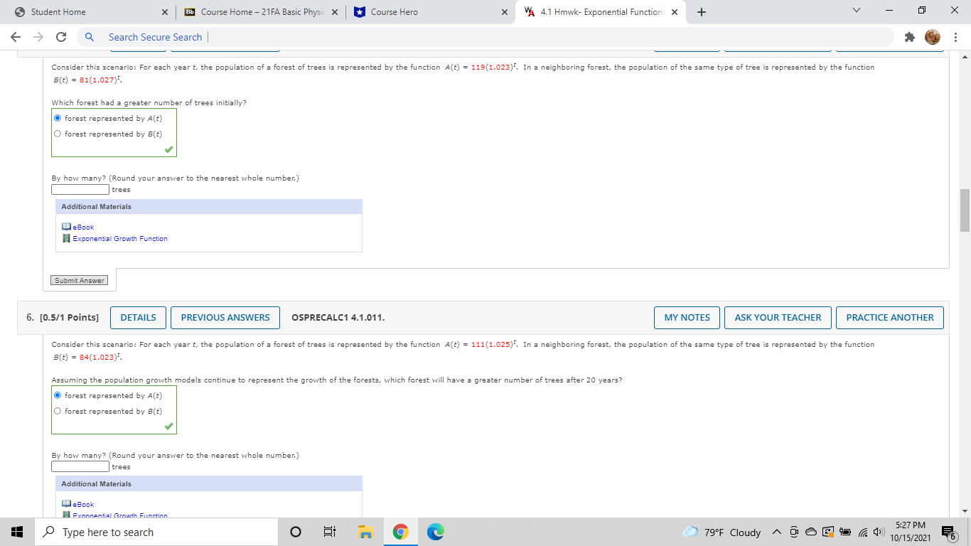 5 Student Home X Bb Course Home - 21FA Basic Physic