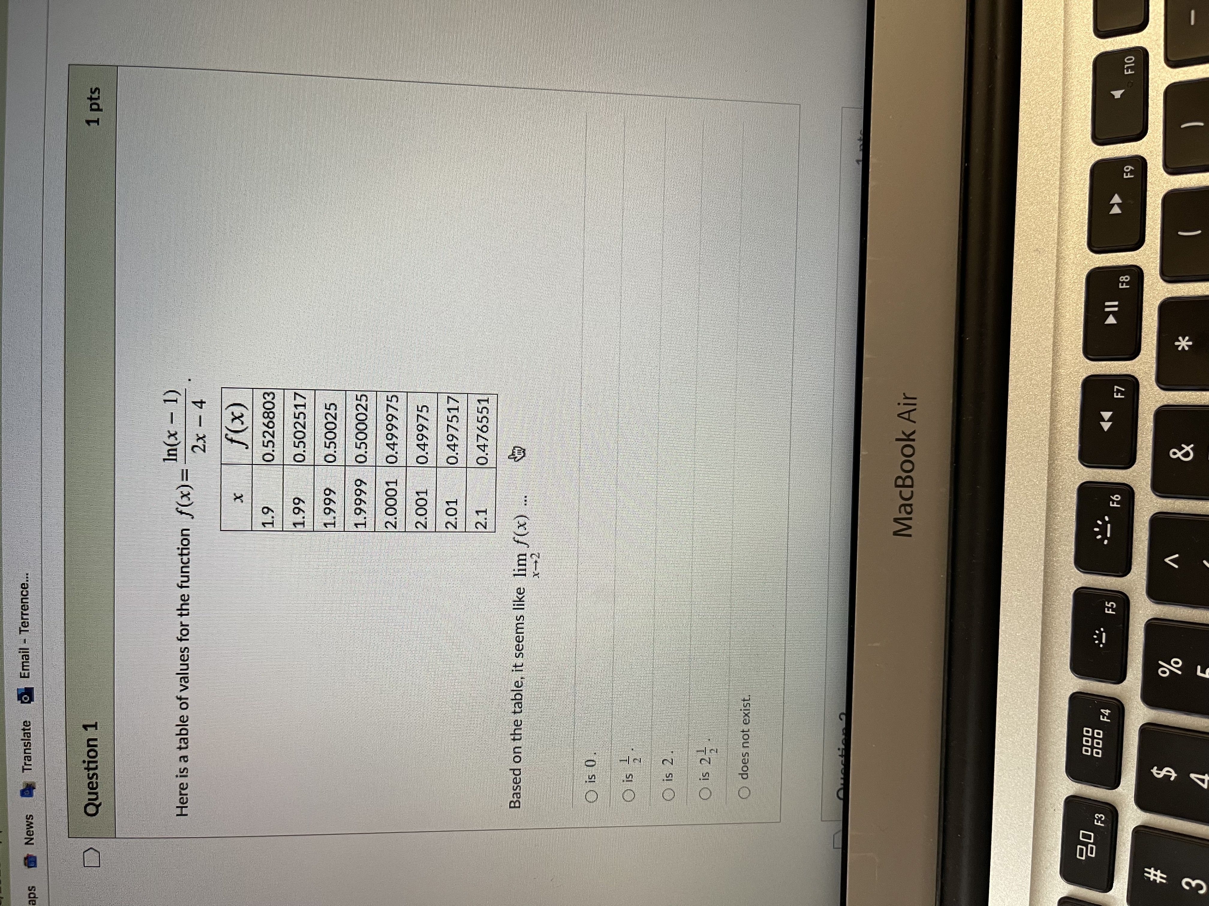 need help on math question with solution aps News Translate Email -