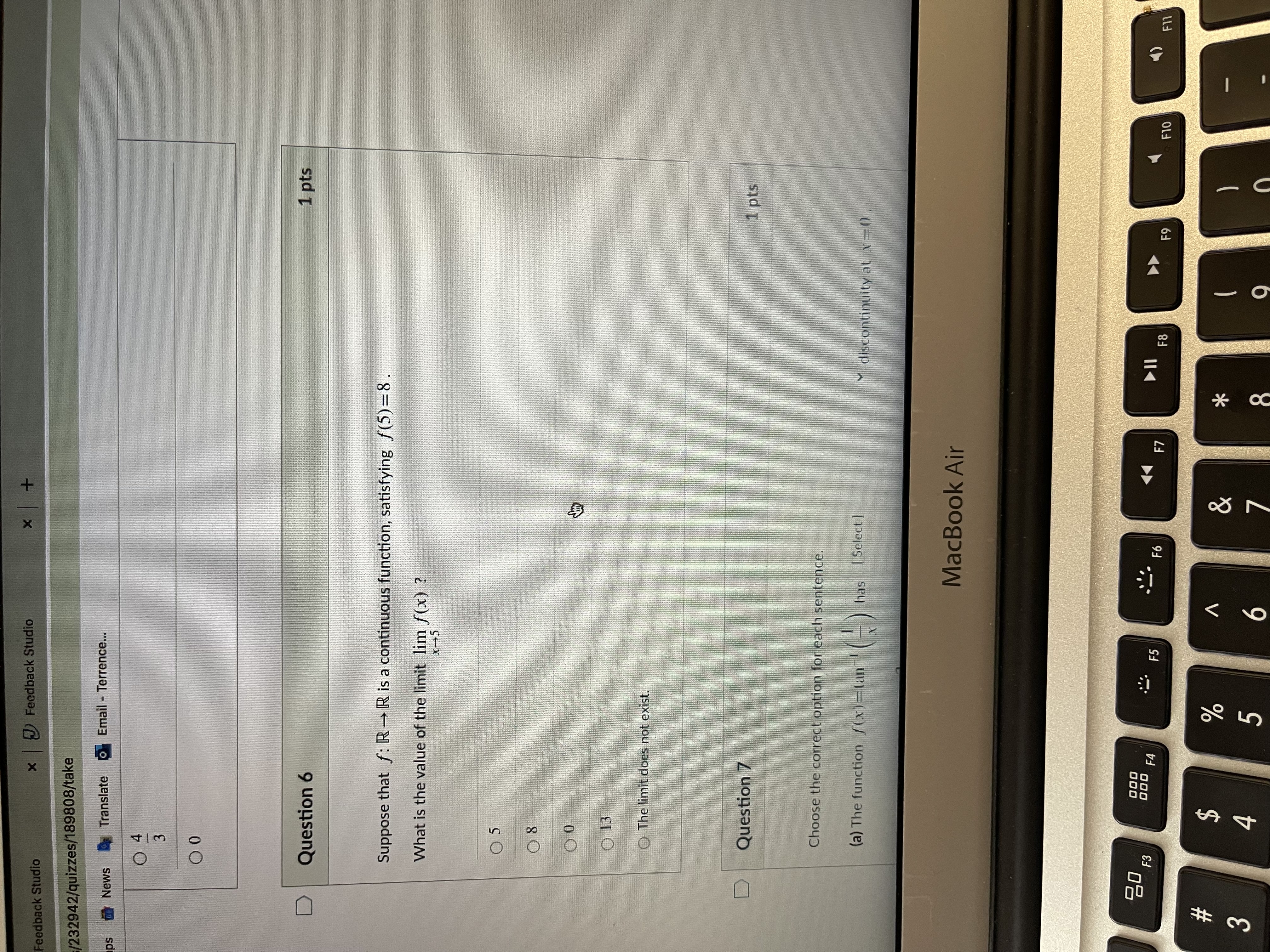 like lim f(x) ... x-+2 O is 0 O is = is