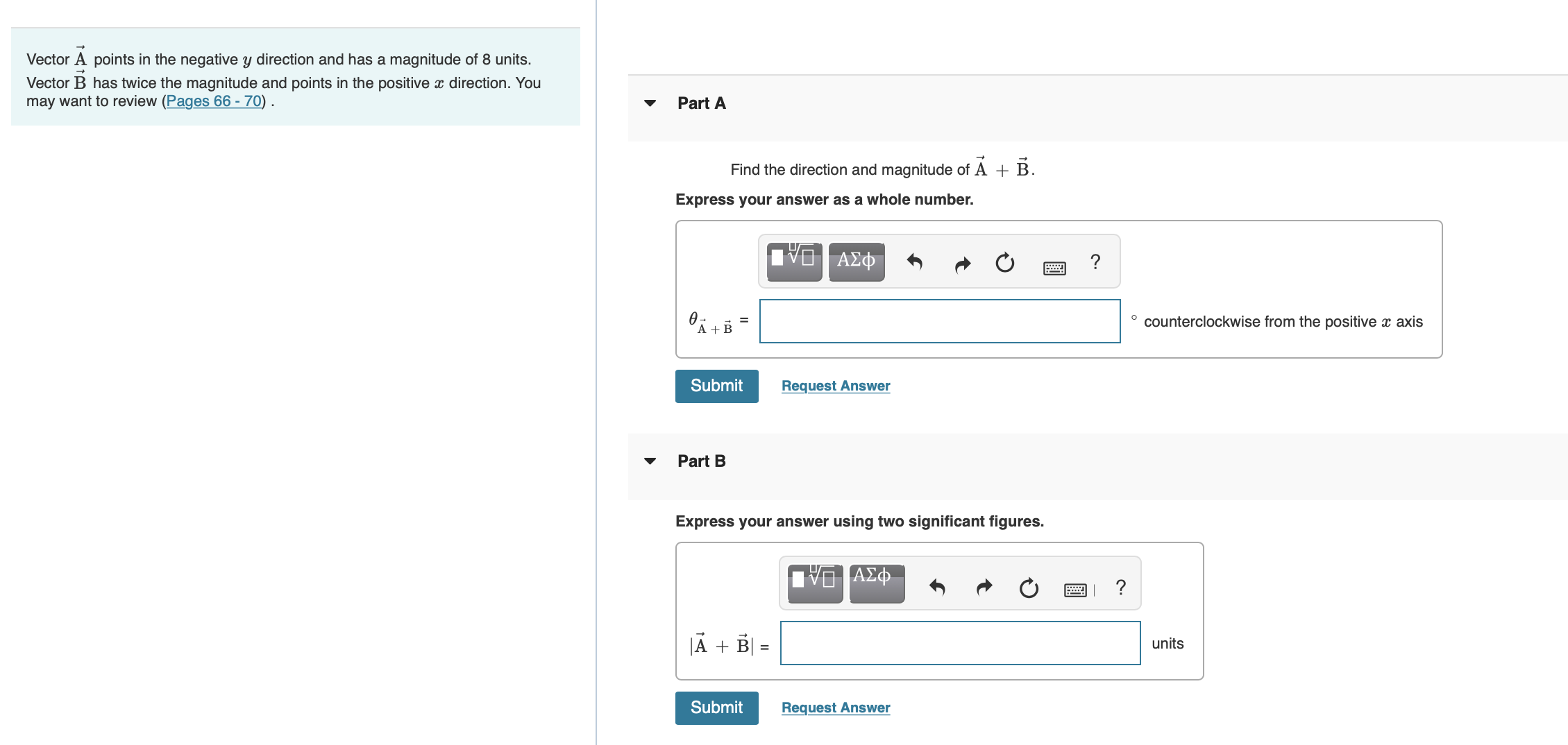  Vector 11 points in the negative y direction and has a