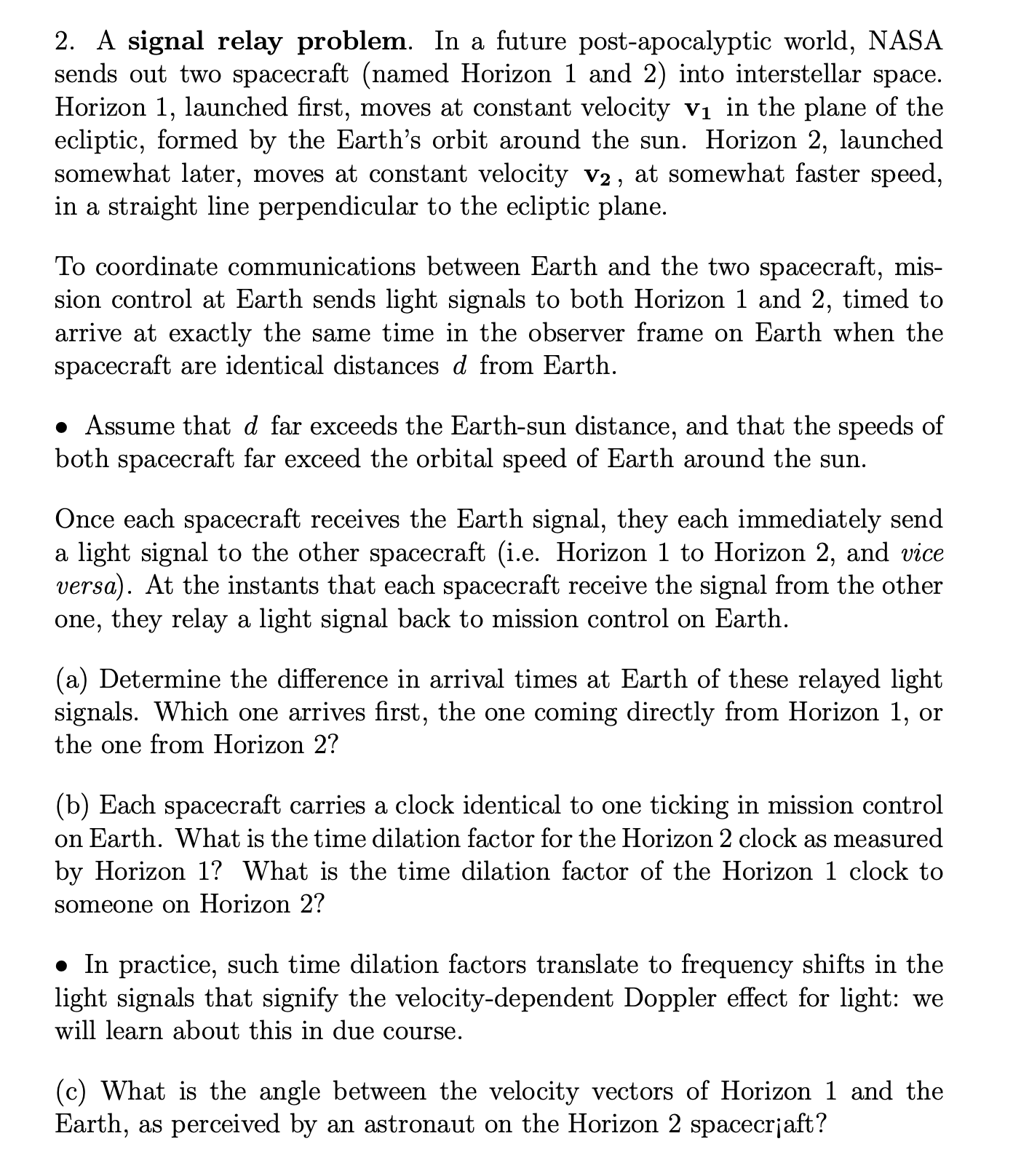 Please answer the question with explanation 2. A signal relay problem. In