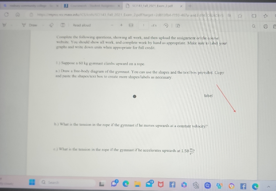 complete Course work - Student Assignmet X 1 SCI141 Fall 2021 Exam