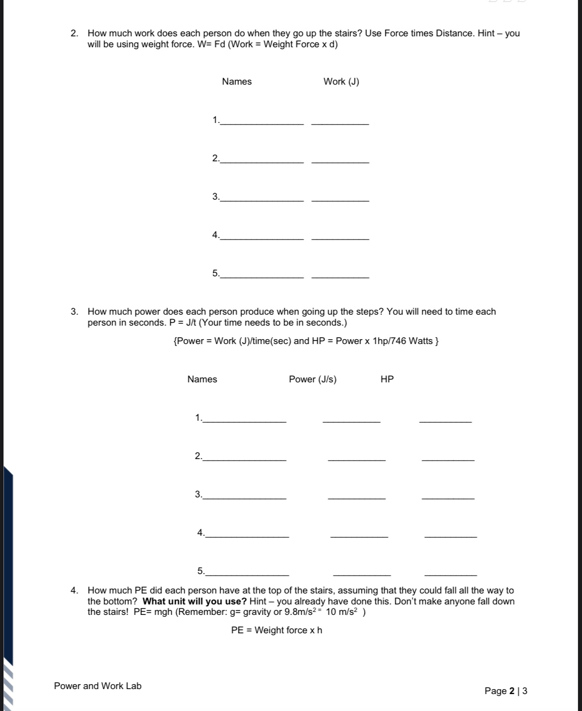  Vii] 2. How much work does each person do when they