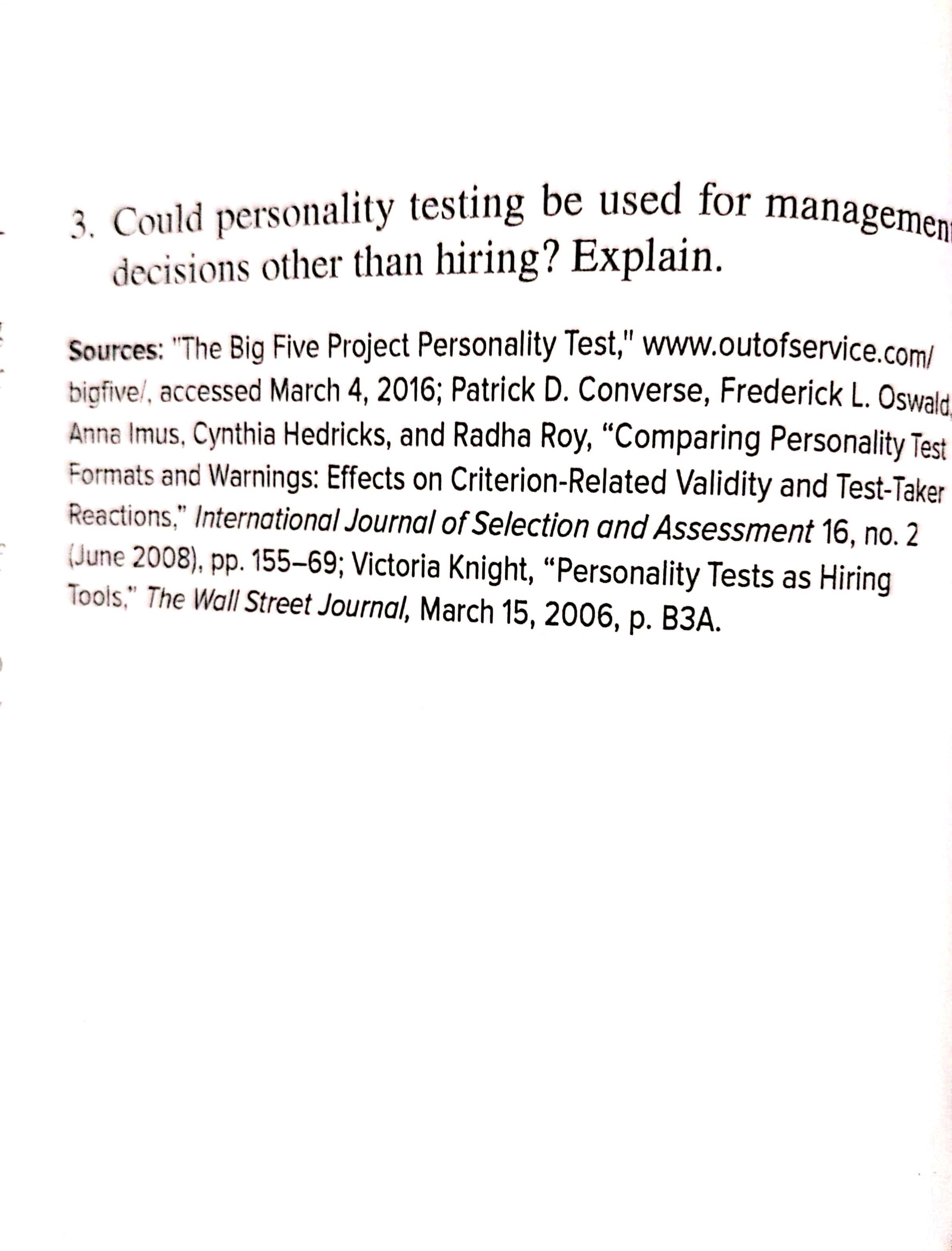 rsums, and invited 15 candi- dates for interviews. In addition he had