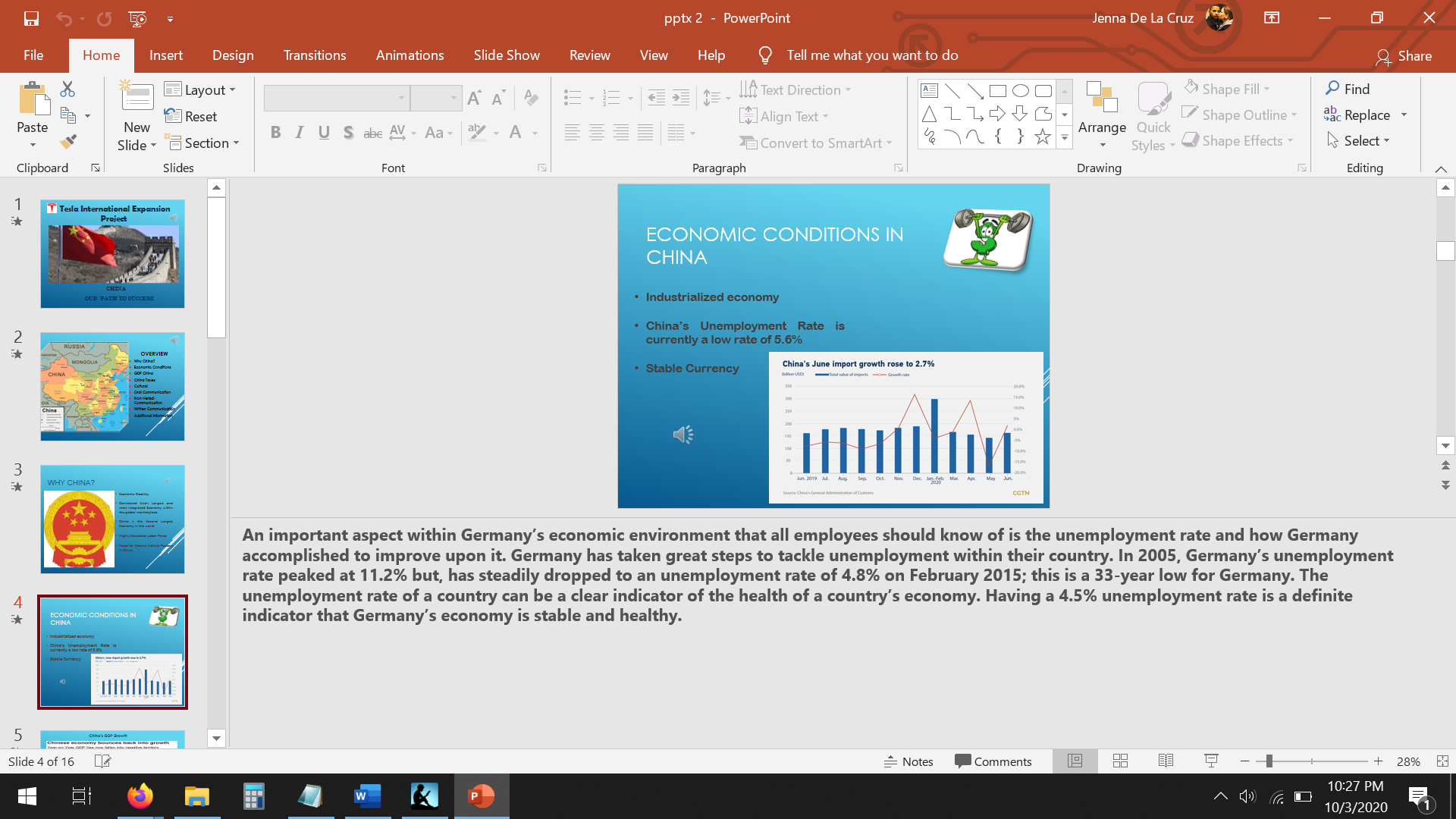 I need help with the information in bold in my attachment pptx