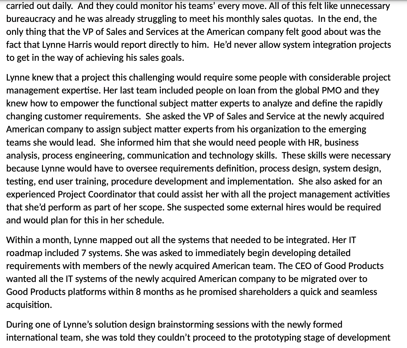 of the organization has been replaced by the ctional name of "Good