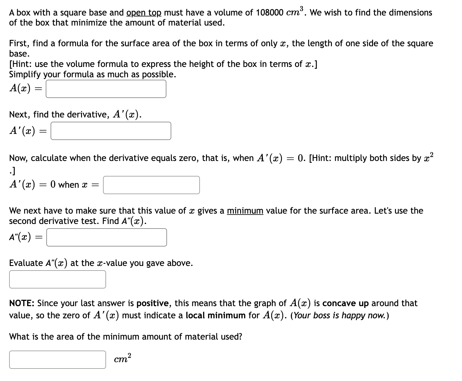 rectangular material of dimensions a, = 9 inches by b = 8
