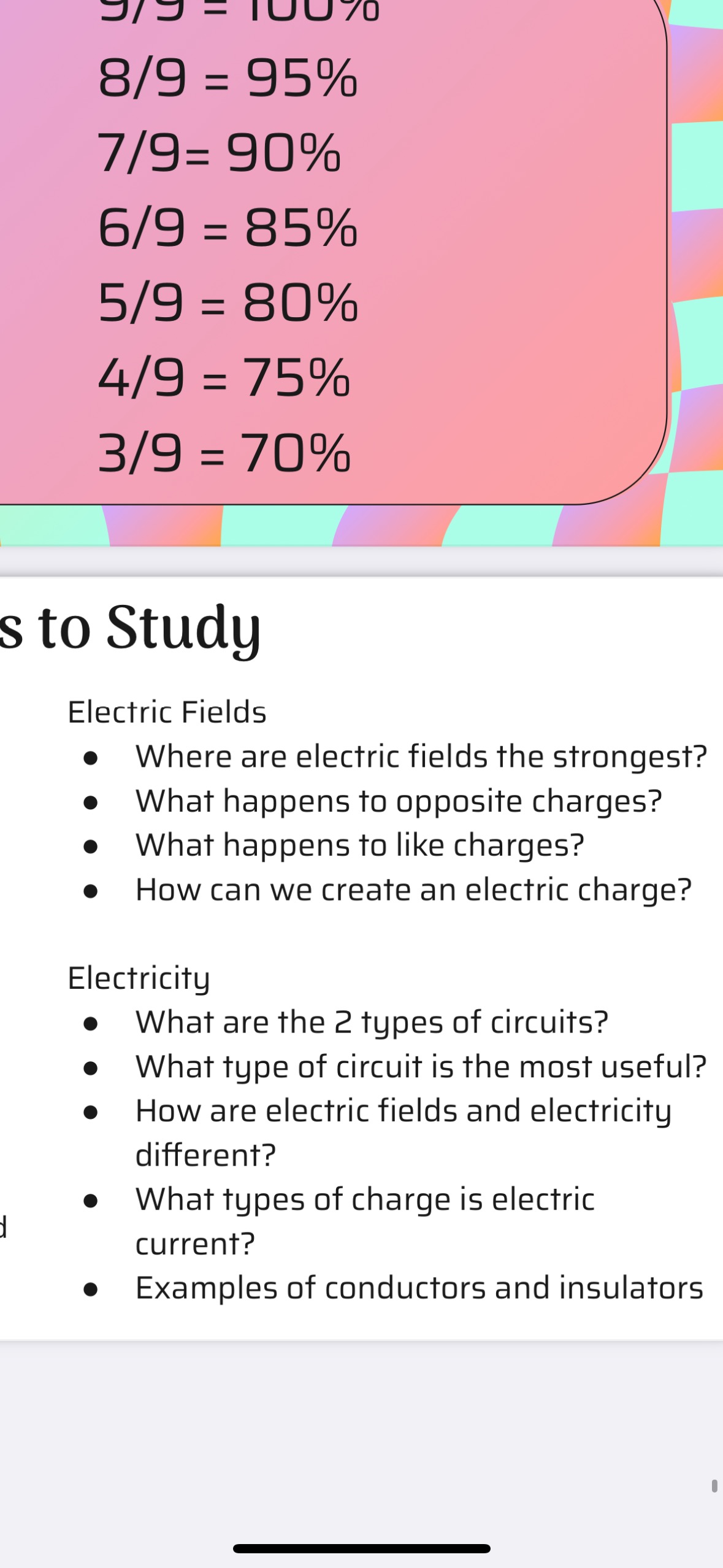 Making Progress Getting Started Claim: states an answer states an answer states
