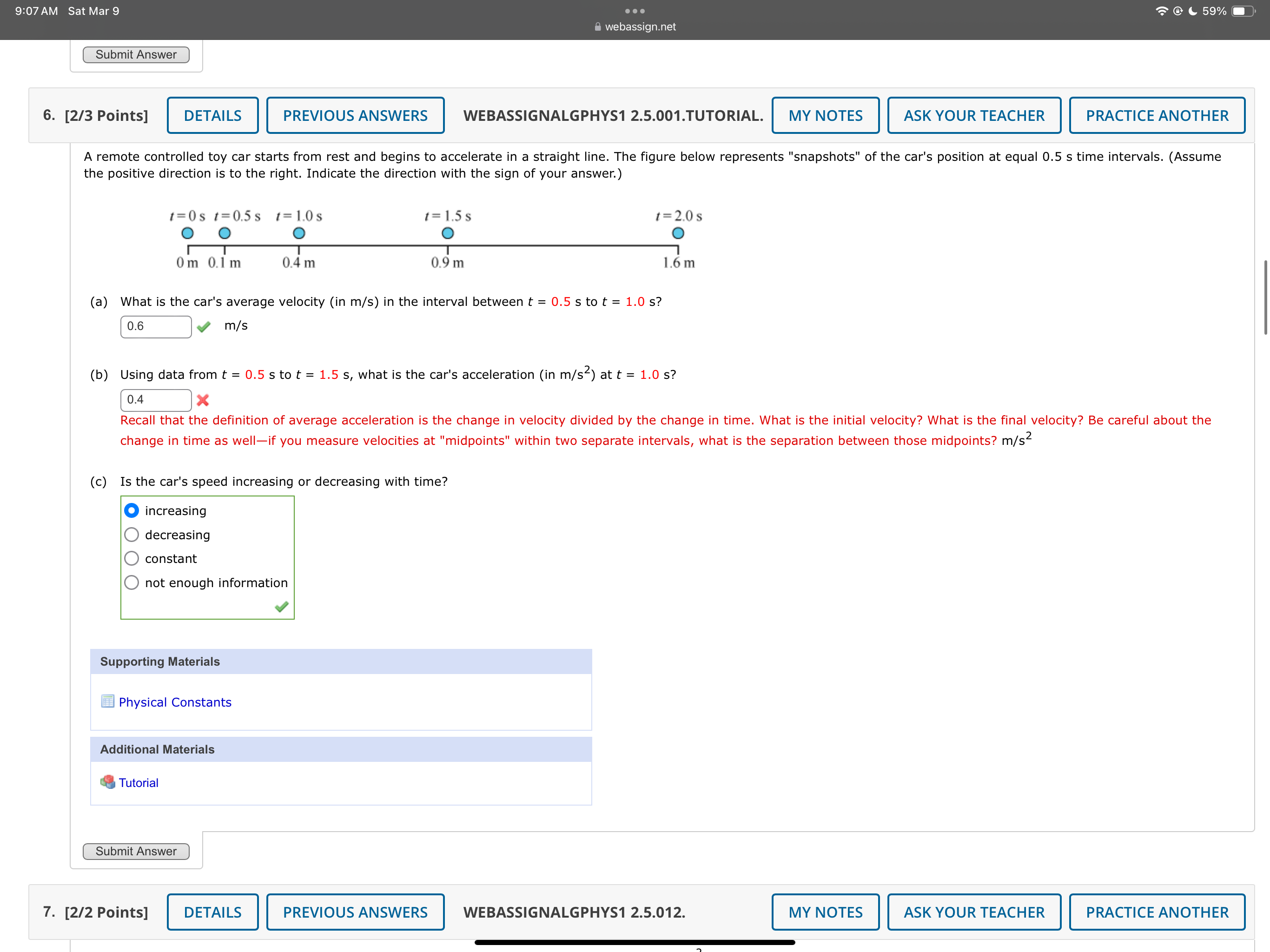 for a distance of 1.4 km, turns around and goes due west