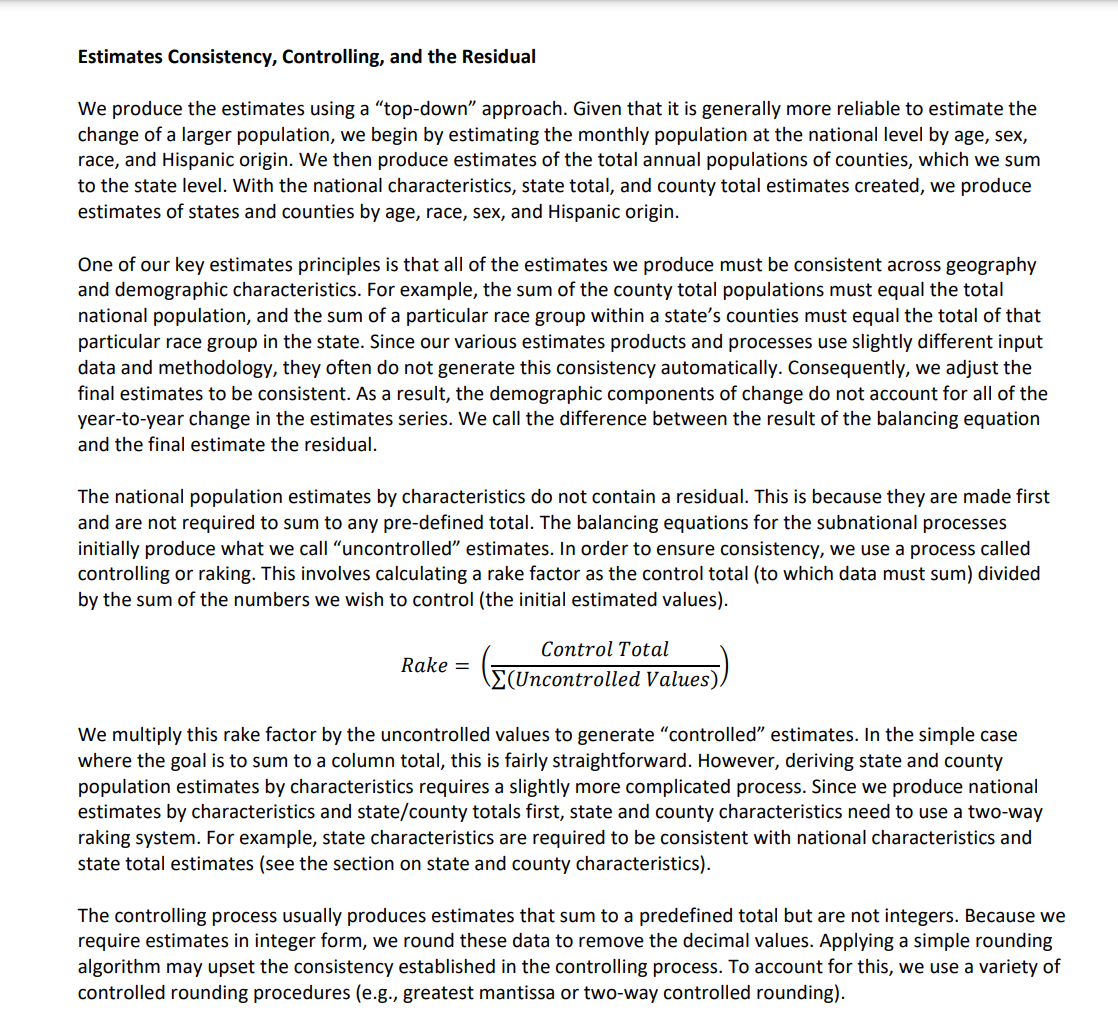 Overview section of this article. OVERVIEW Each year, the United States Census