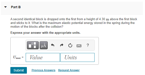 kg sits at rest on a light but not long vertical spring