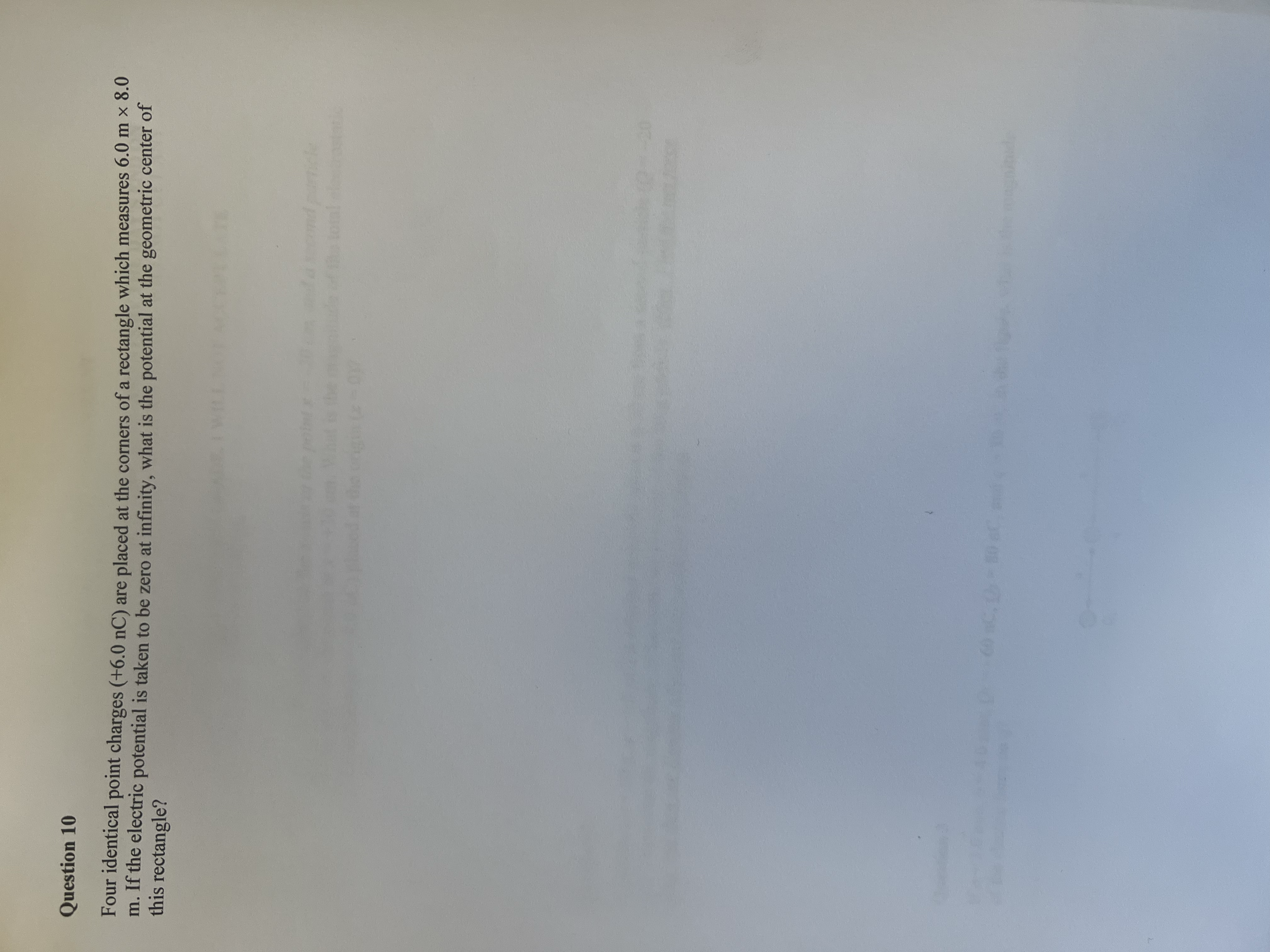 = +30 cm. What is the magnitude of the total electrostatic force