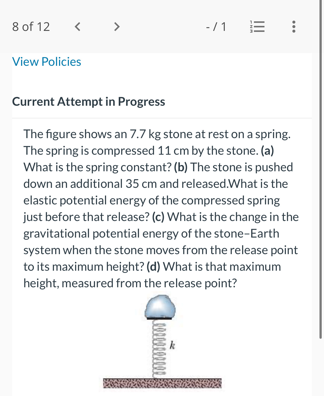 80f12 -/1 ;= View Policies Current Attempt in Progress The gure
