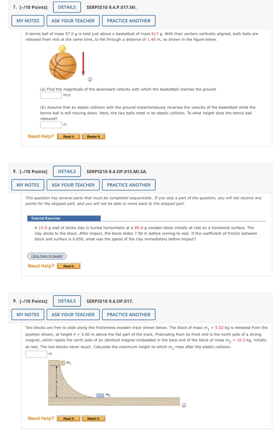  7. [-/10 Points] DETAILS SERPSE10 9.4.P.017.MI. MY NOTES ASK YOUR TEACHER