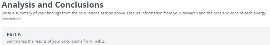  Analysis and Conclusions Write a summary of your findings from the