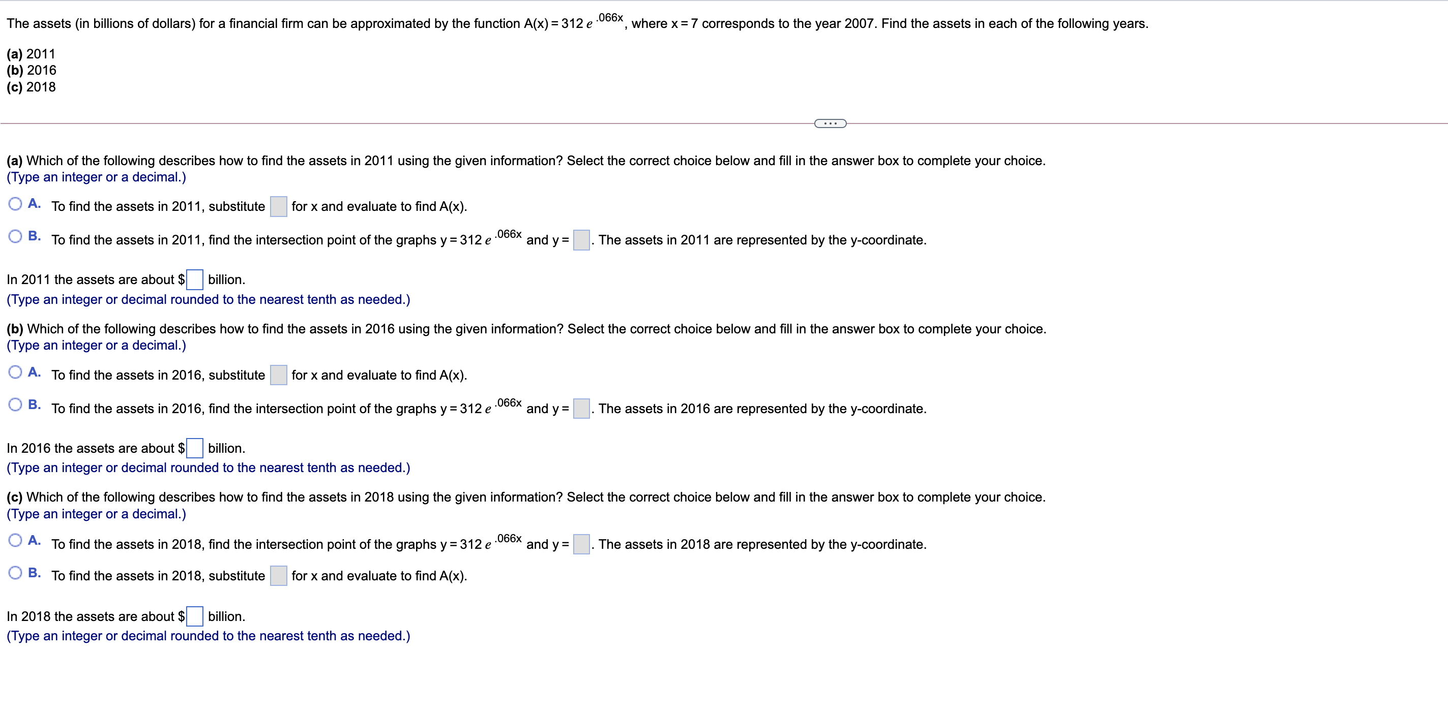 and then choose the correct graph. f(x) = 4*/9 Choose the correct