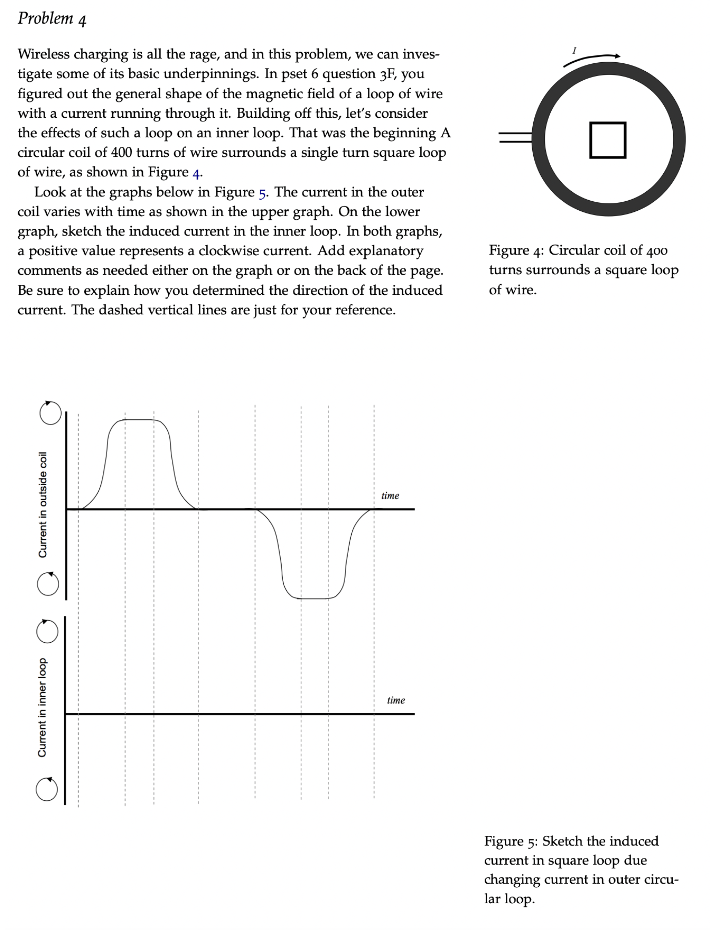  Problem 4 Wireless charging is all the rage, and in this