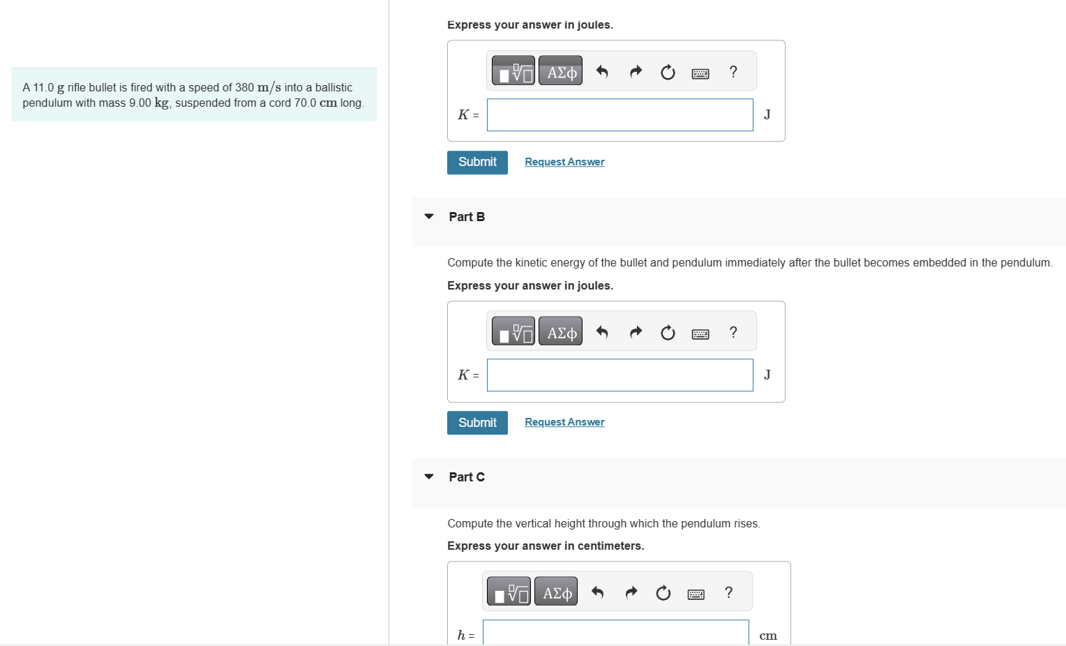answer with the appropriate units. P = 1.6x105 kg.m S Submit Previous