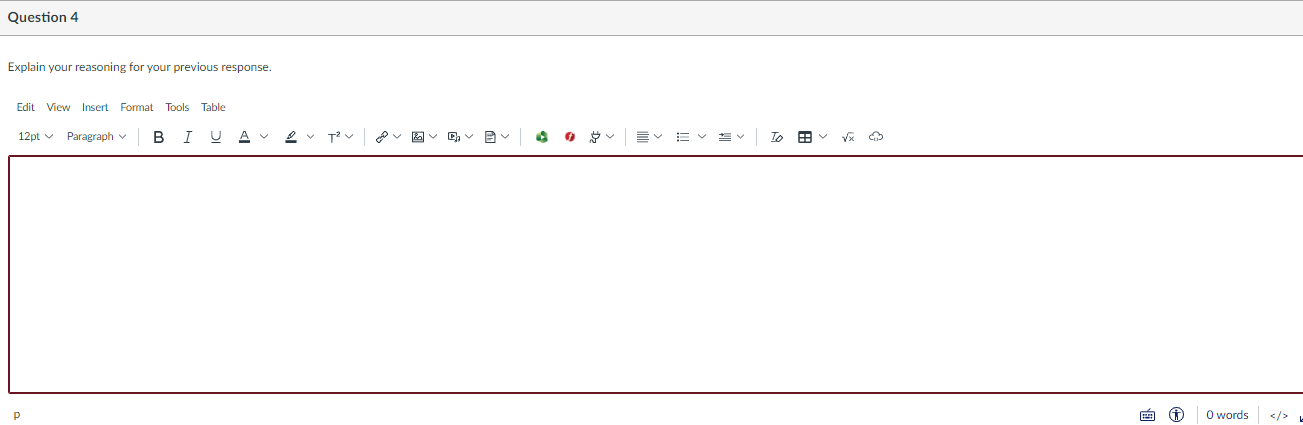 is based on answering and explaining your thinking, with no penalty for