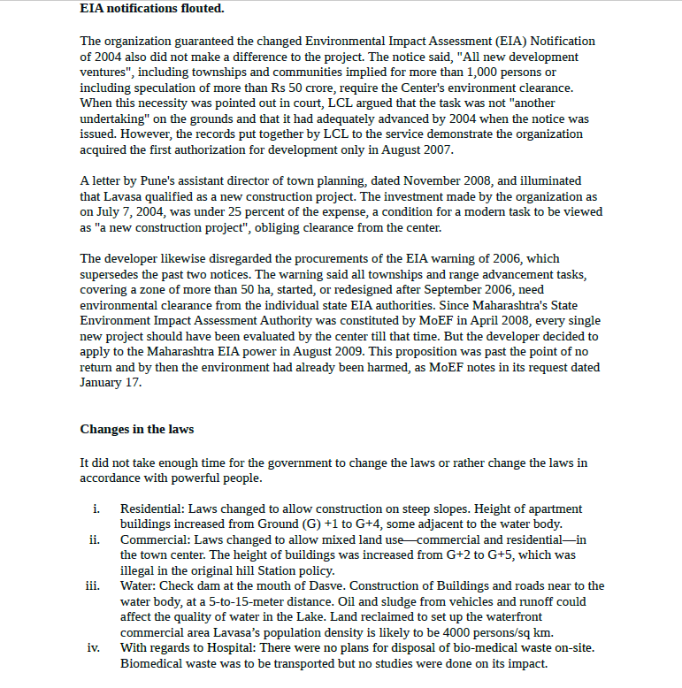 bankruptcy? How the dream place of so many people can become desolate?