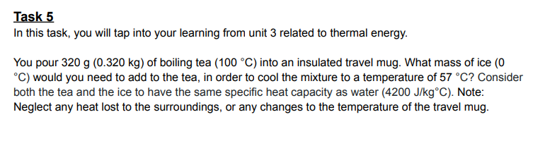  Task 5 In this task, you will tap into your learning